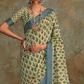 Handloom Fabric with Sequin Weaving & Digital Print - LaVante Fashion