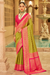 Soft Finish Banarasi Silk Saree with Kanchipuram Weave Design