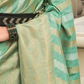 Banarasi P.V. Silk Saree with Exclusive Weaving Jaal Design - LaVante Fashion