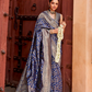 Banarasi P.V. Silk Saree with Exclusive Weaving Jaal Design - LaVante Fashion