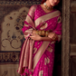 Banarasi Crepe Silk Saree with Zari Weaving Work
