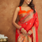 Golden Grace Soft Banarasi Silk Saree with Rich Pallu Design - LaVante Fashion