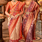Banarasi Silk Saree with Royal Weaving and Rich Finish