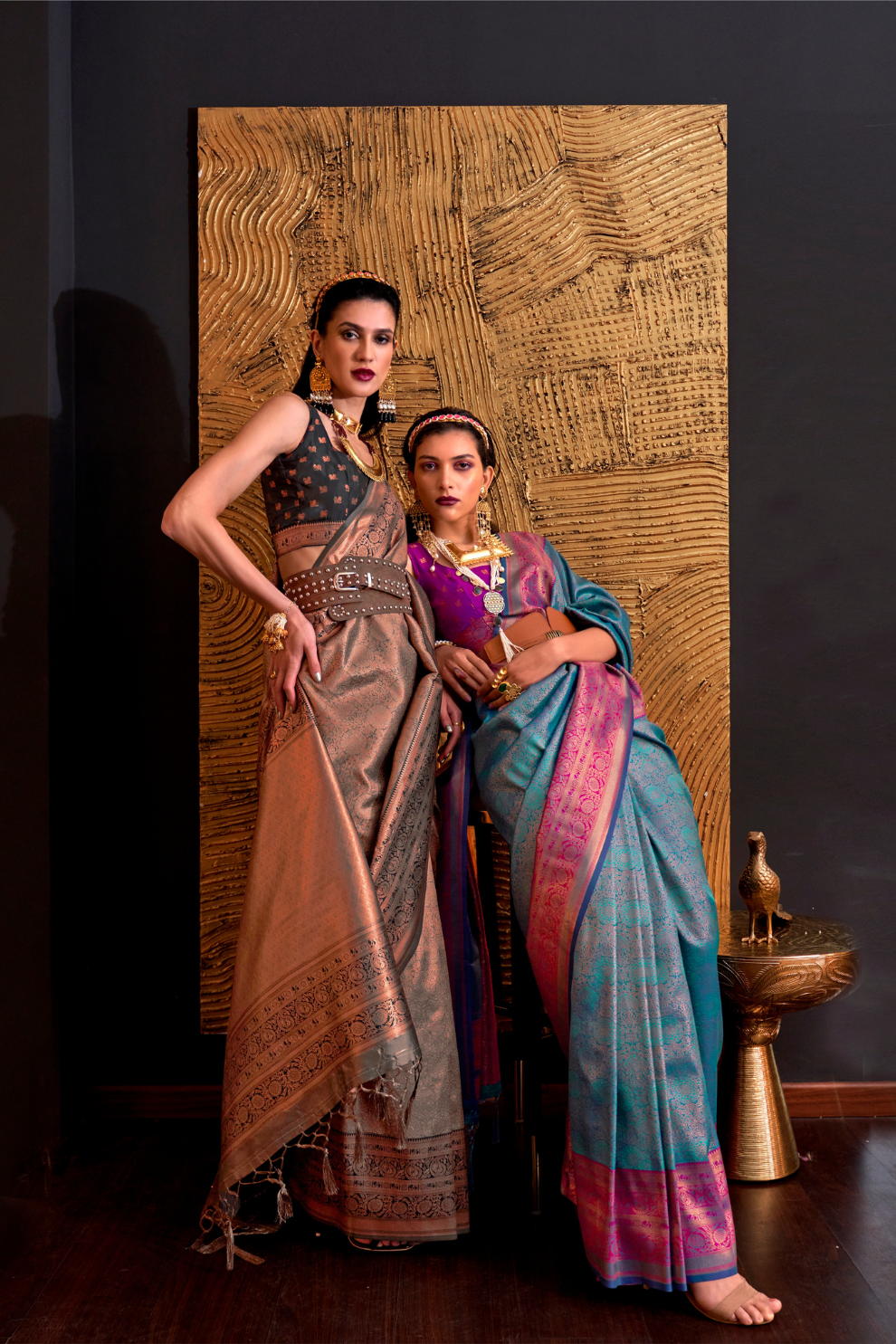 Elegant Handloom Woven Silk Saree with Classic Craftsmanship