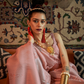 Elegant Art Silk Saree with Copper Zari Handloom Weaving
