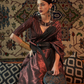 Elegant Art Silk Saree with Copper Zari Handloom Weaving