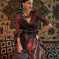Elegant Art Silk Saree with Copper Zari Handloom Weaving