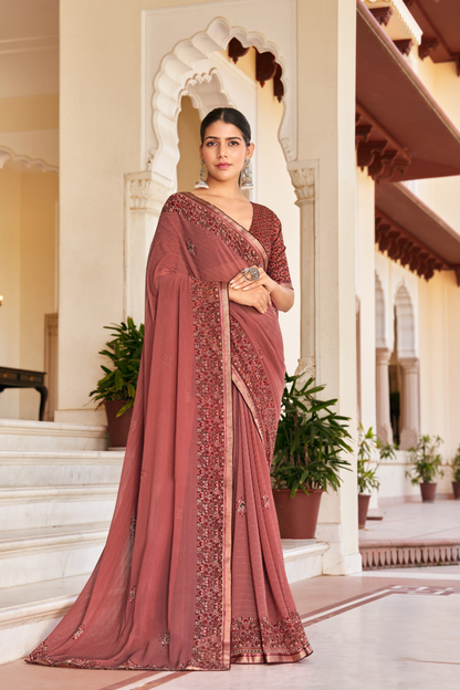 Suhana Silkweave Saree with Elegant Texture - LaVante Fashion