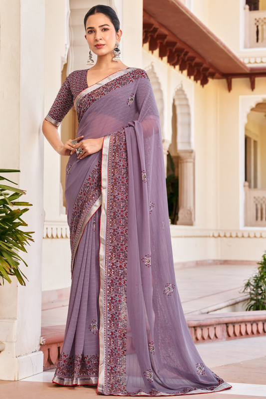 Suhana Silkweave Saree with Elegant Texture - LaVante Fashion