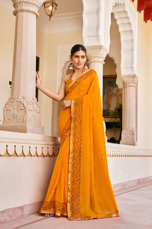 Suhana Silkweave Saree with Elegant Texture - LaVante Fashion