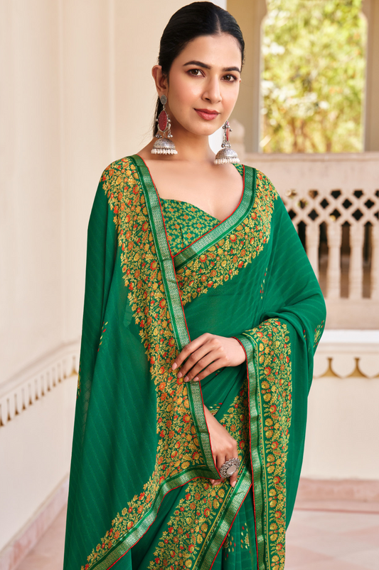 Suhana Silkweave Saree with Elegant Texture - LaVante Fashion