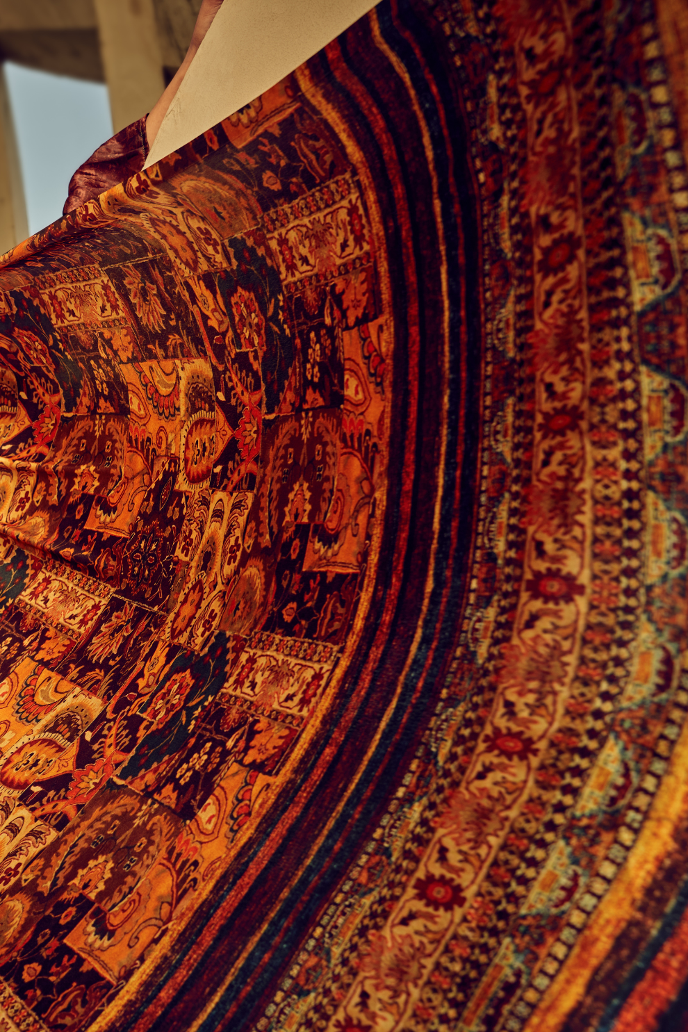 Vibrant Elegance in Digitally Printed Designer Sarees