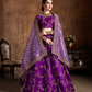 Elegant Dori, Badla & Sequins Embroidered Lehenga Set