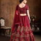 Elegant Dori, Badla & Sequins Embroidered Lehenga Set
