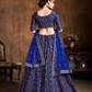 Elegant Dori, Badla & Sequins Embroidered Lehenga Set