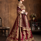 Elegant Dori, Badla & Sequins Embroidered Lehenga Set