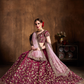 Elegant Dori, Badla & Sequins Embroidered Lehenga Set