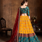Elegant Dori, Badla & Sequins Embroidered Lehenga Set