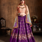 Elegant Dori, Badla & Sequins Embroidered Lehenga Set