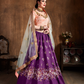 Elegant Dori, Badla & Sequins Embroidered Lehenga Set