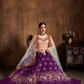Elegant Dori, Badla & Sequins Embroidered Lehenga Set