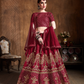 Elegant Dori, Badla & Sequins Embroidered Lehenga Set
