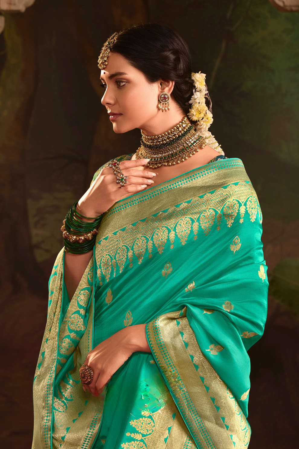 Dola Silk Designer Saree with Heavy Zari Weaving Elegance