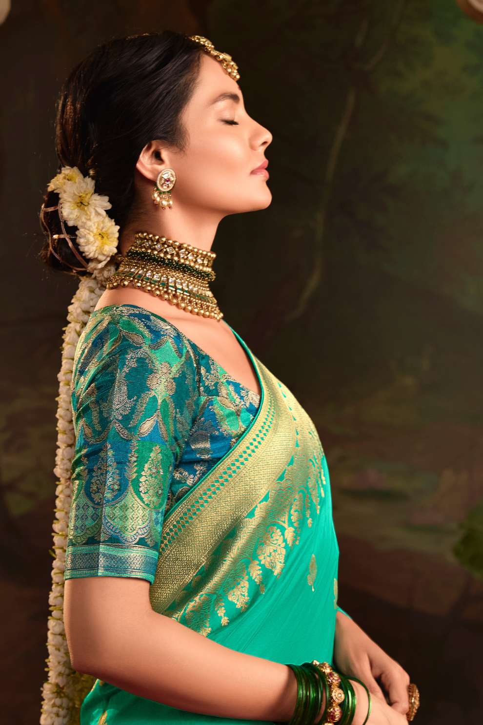 Dola Silk Designer Saree with Heavy Zari Weaving Elegance