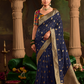 Dola Silk Designer Saree with Heavy Zari Weaving Elegance