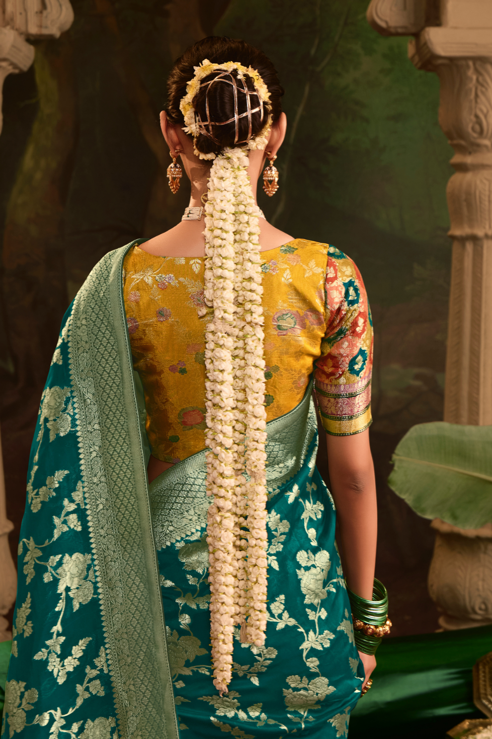 Dola Silk Designer Saree with Heavy Zari Weaving Elegance