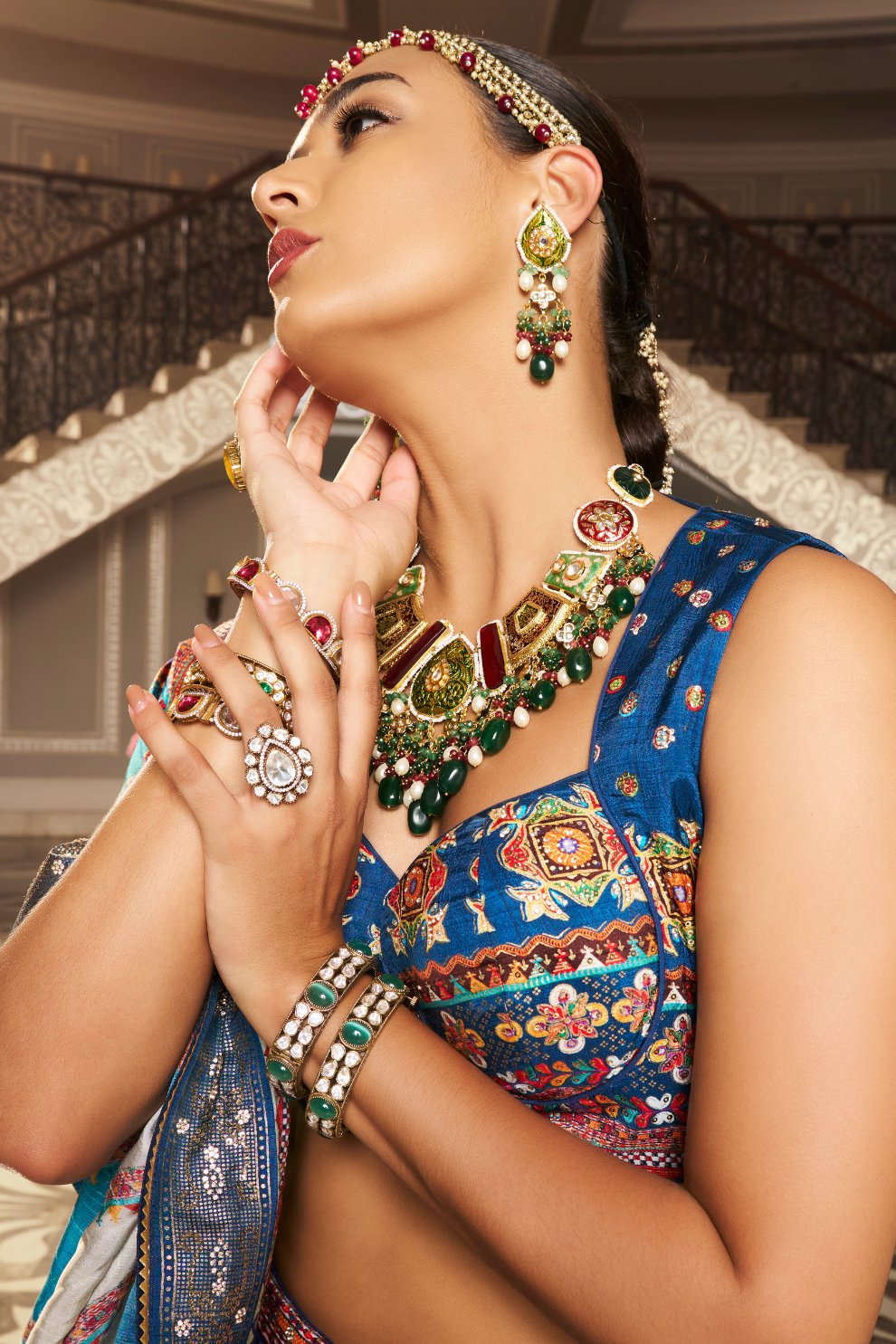 Reverie Banarasi Silk Lehenga with Exquisite Embroidery - LaVante Fashion