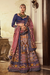 Reverie Banarasi Silk Lehenga with Exquisite Embroidery - LaVante Fashion