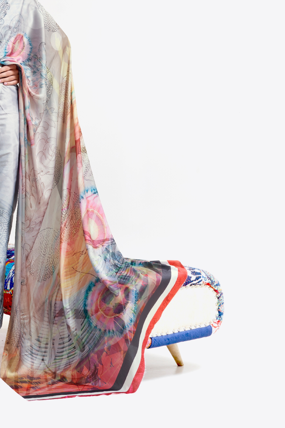 Casual Wear Satin Silk Saree with Smooth Finish