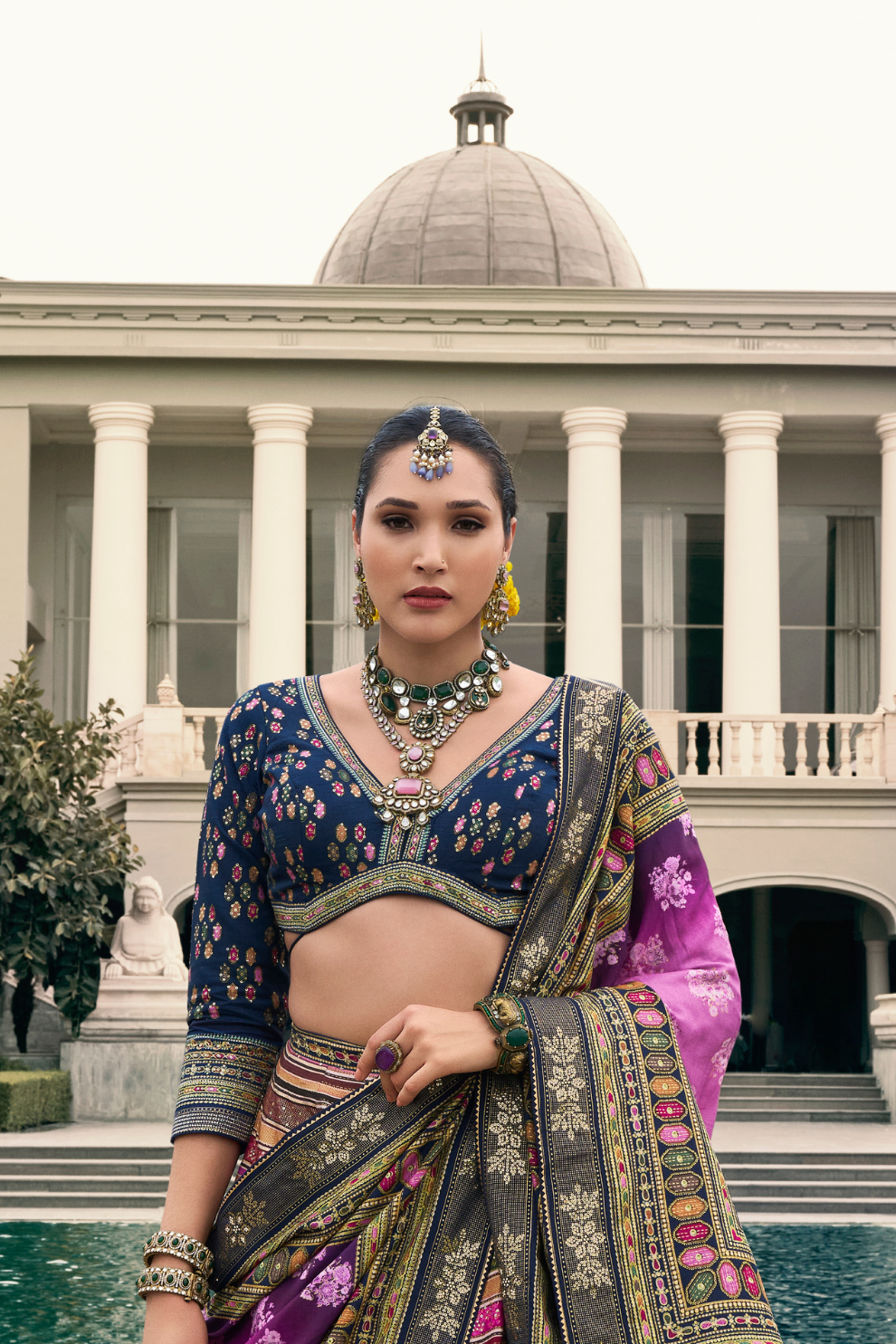 Timeless Elegance Heavy Silk Lehenga for the Bride