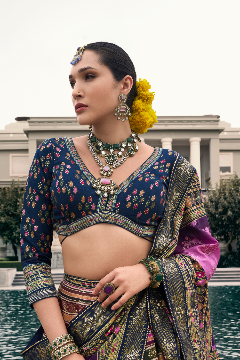 Timeless Elegance Heavy Silk Lehenga for the Bride