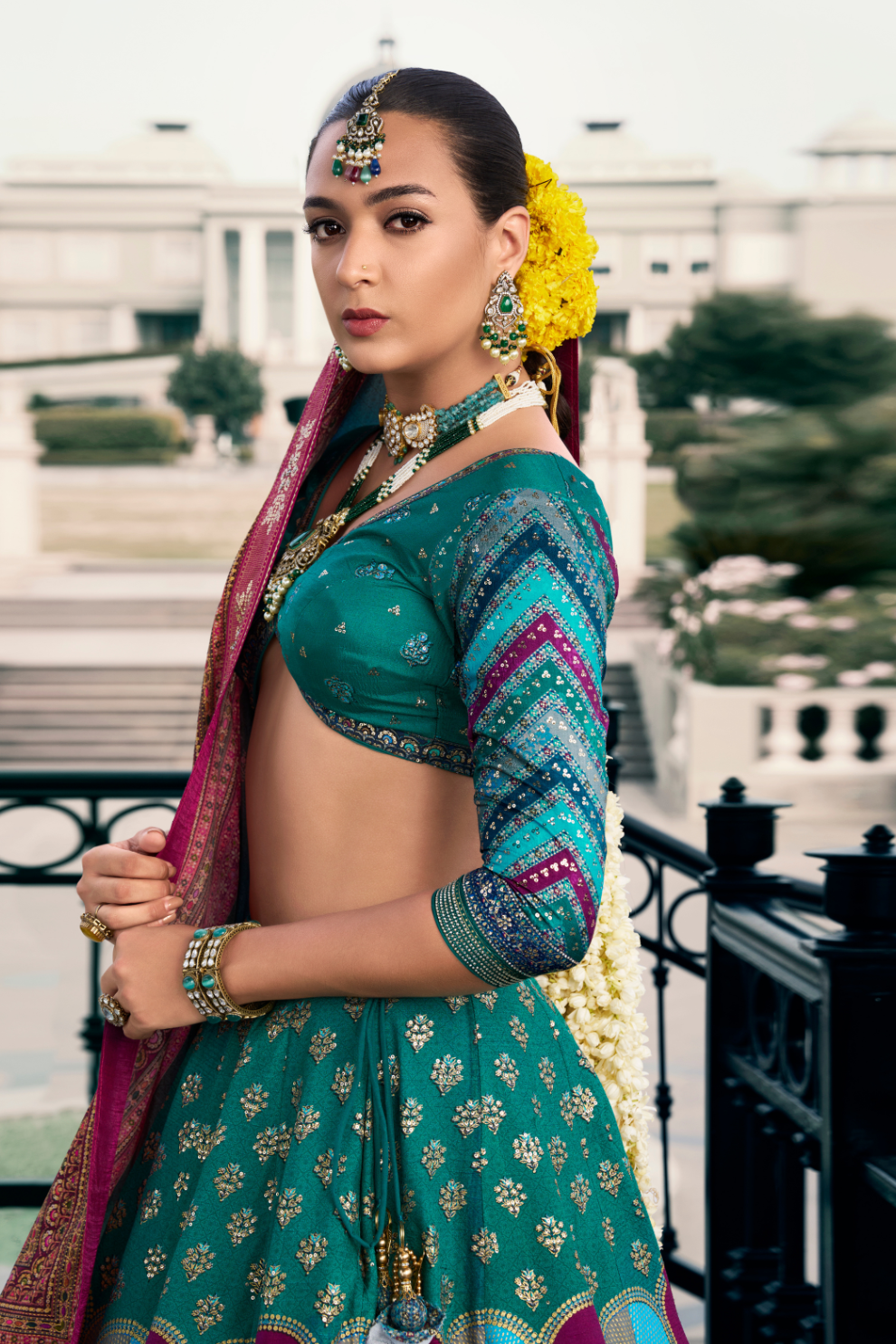 Timeless Elegance Heavy Silk Lehenga for the Bride