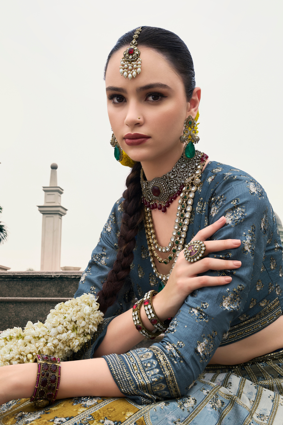 Timeless Elegance Heavy Silk Lehenga for the Bride