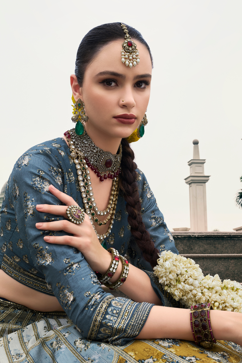 Timeless Elegance Heavy Silk Lehenga for the Bride