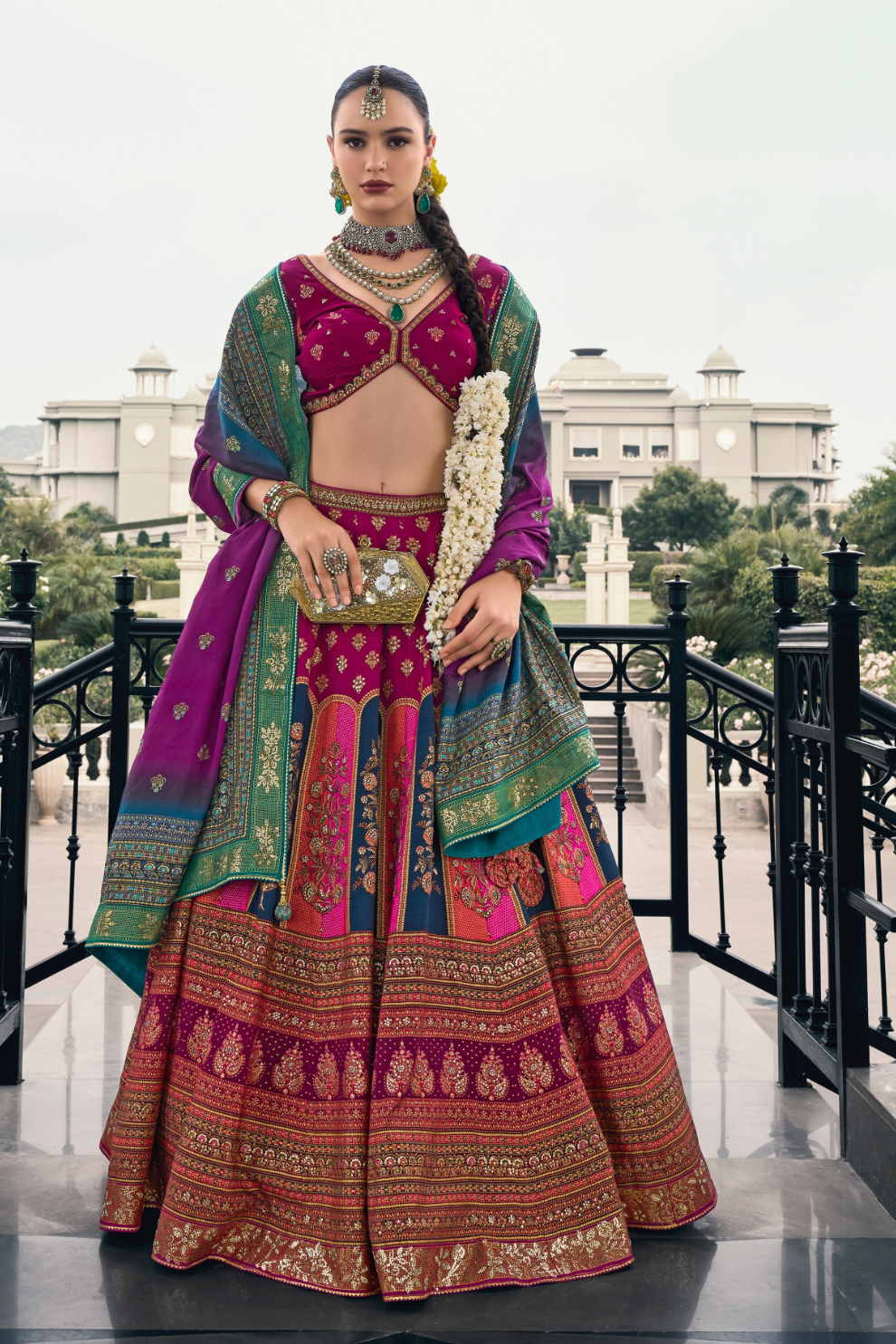 Timeless Elegance Heavy Silk Lehenga for the Bride