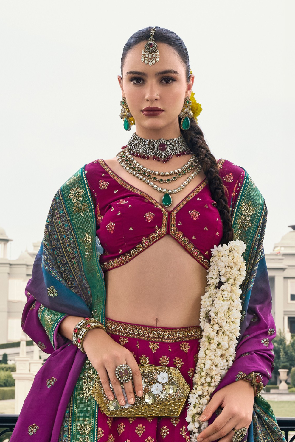 Timeless Elegance Heavy Silk Lehenga for the Bride