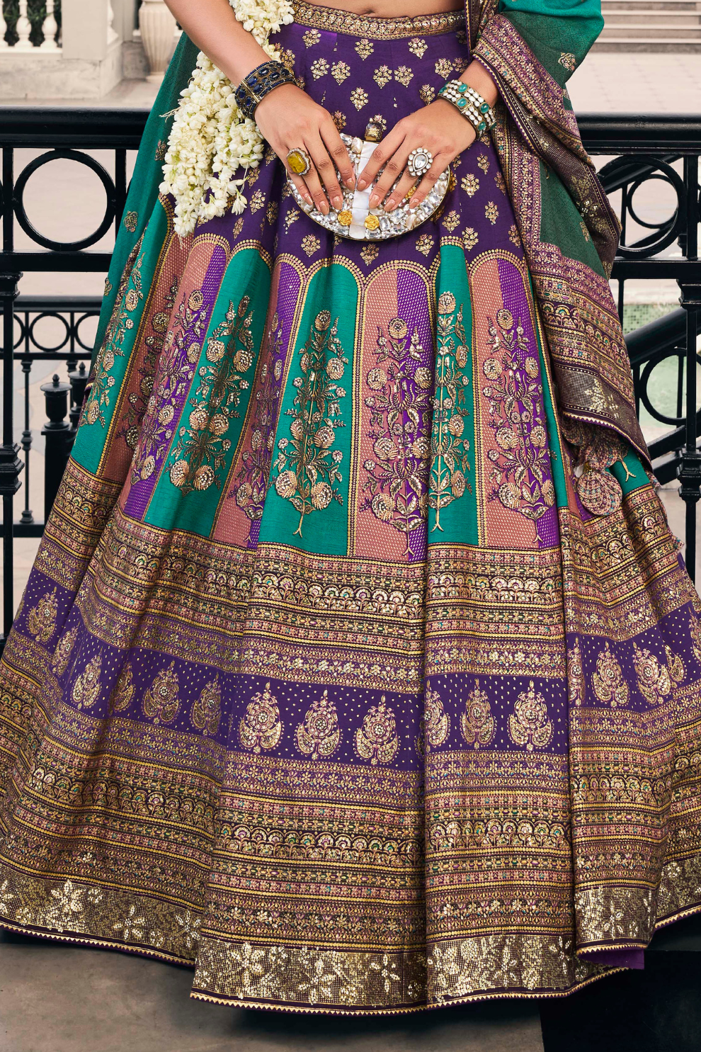 Timeless Elegance Heavy Silk Lehenga for the Bride