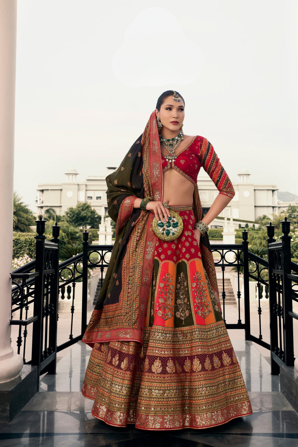 Timeless Elegance Heavy Silk Lehenga for the Bride