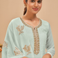 Graceful Embroidered Georgette Salwar Kameez