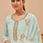 Graceful Embroidered Georgette Salwar Kameez
