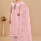 Graceful Embroidered Georgette Salwar Kameez
