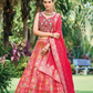 Grand Silk Bridal Lehenga with Detailed Hand Embroidery