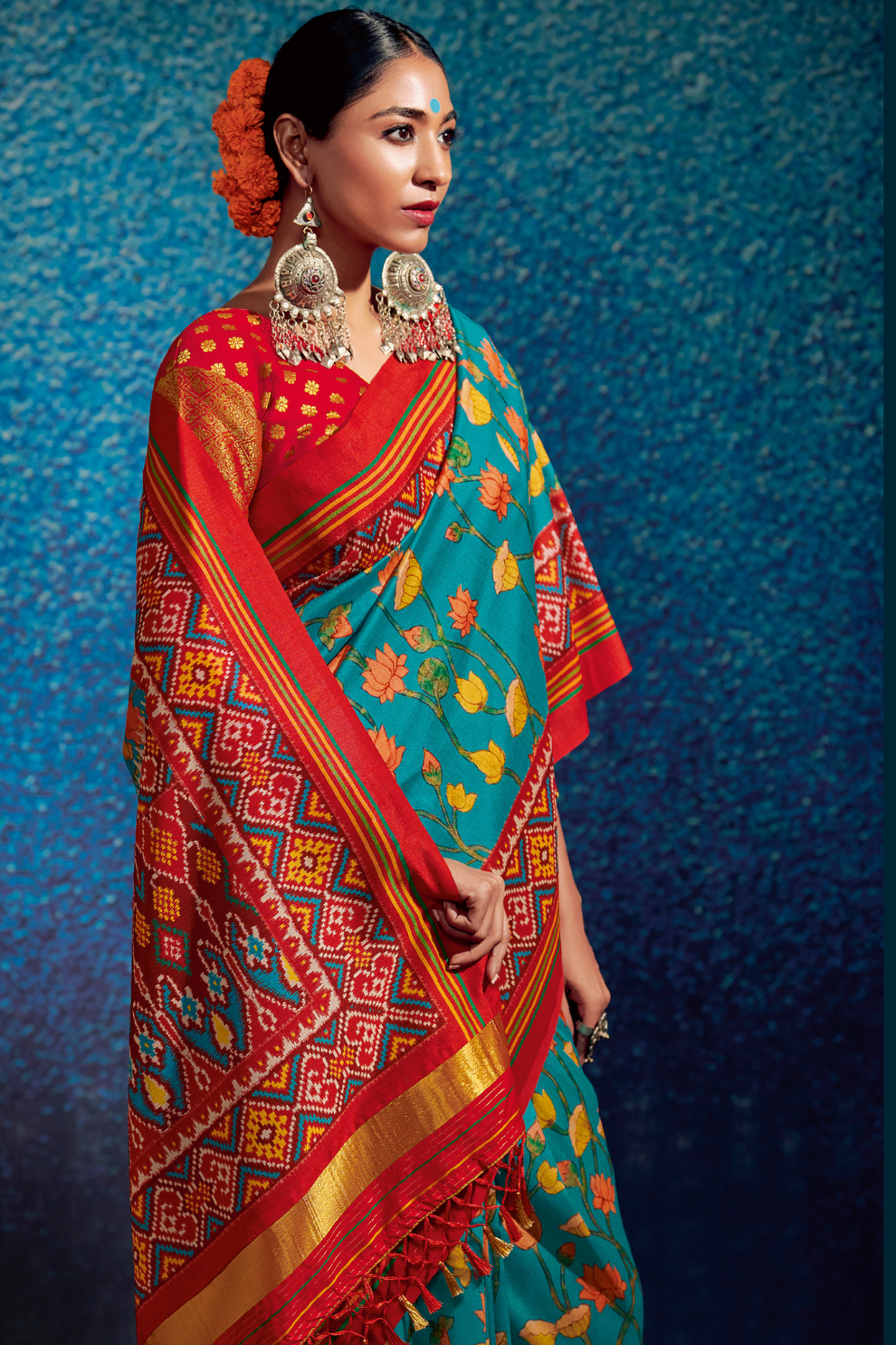 Kalam x Patola Dola Silk Saree with Traditional Charm