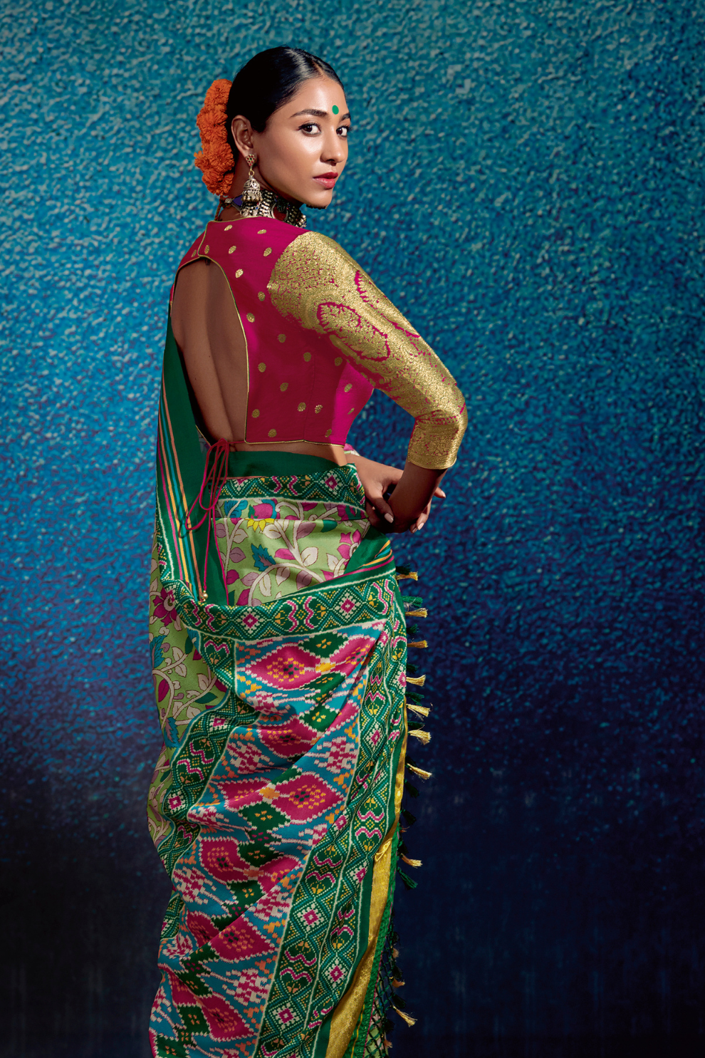 Kalam x Patola Dola Silk Saree with Traditional Charm