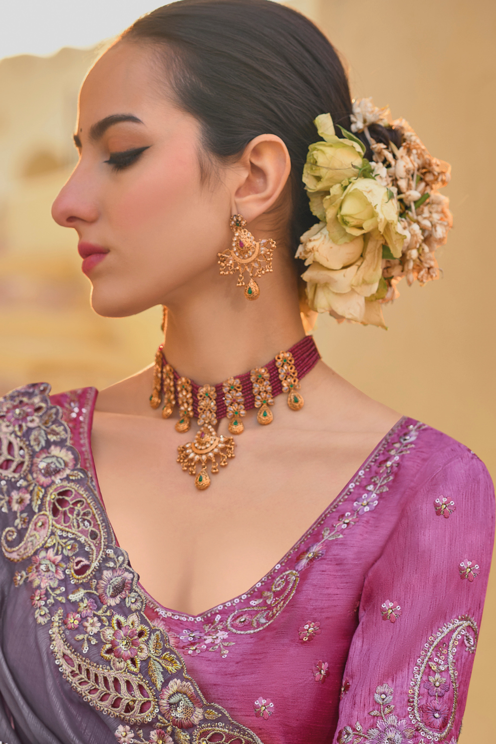 Whispers of Elegance in Fancy Tissue Organza Silk Drape