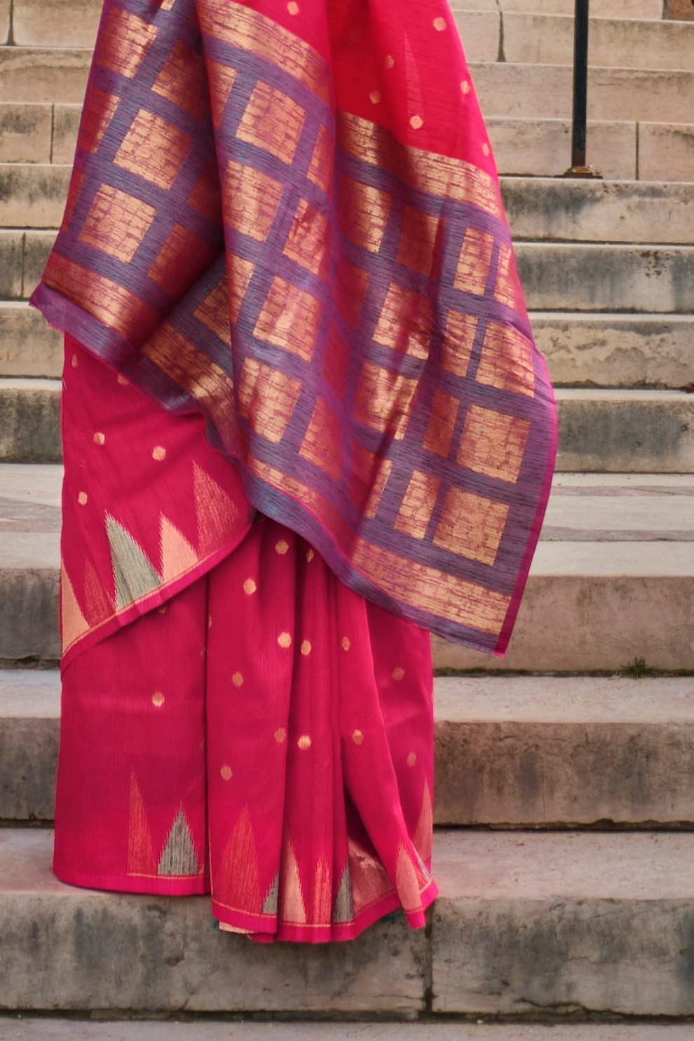 Banarasi Kadhi Silk Saree with Rich Traditional Weaving